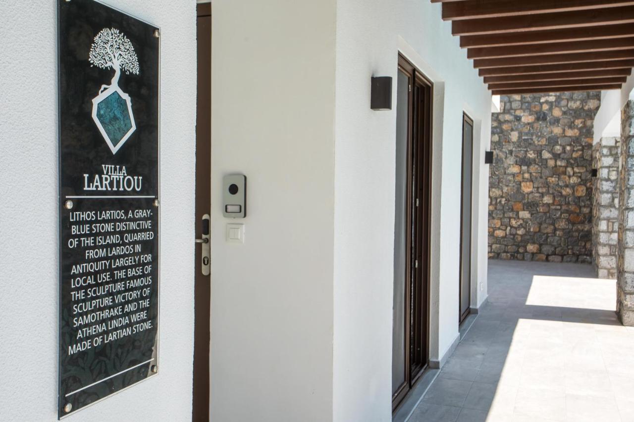 Terra Pietra Luxury Villas & Suites Lardos Luaran gambar
